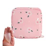 Feminine Hygiene Case - Small Travel Sanitary Storage, Oxford Cloth Protective Bag, Portable Solution Multi Pocket Nursing Pad Organizer, Convenient Personal Care Accessory | Office Gym Vacation