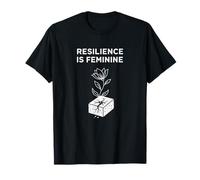 Feminine Resilience Bloom Through Struggles T-Shirt