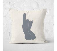 Feminine Sculpture Square Cushion - 40x40cm - Soft Touch