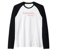 Femininity The Trap Raglan Baseball Tee