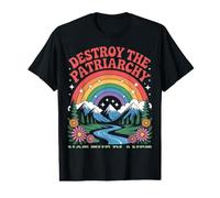 Feminism Destroy The Patriarchy Not The Planet Feminist Value Graphic T-Shirt