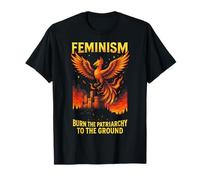 Feminism - Dragon Burn Patriarchy Resilience T-Shirt