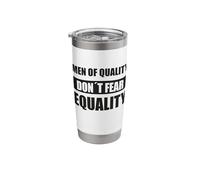 Feminism Emancipation Design for a Feminist Man Stainless Steel Insulated Tumbler