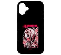 Feminism (Feminist Anime Graphic) Case for iPhone 16 Plus
