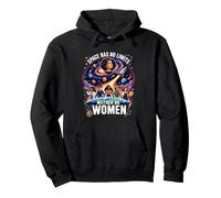 Feminism Graphic Women Space astronaut Positive quote Pullover Hoodie
