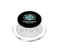 Feminism Includes Everyone Intersectional Activist PopSockets PopGrip for MagSafe