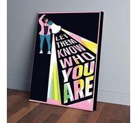 Feminism Let Them Know Who You Are Woman Canvas Prints Wall Art