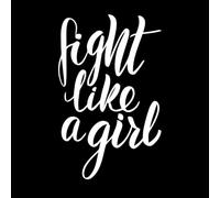 Feminism Lettering Quote Inspirational Calligraphy Engraving Decals 57.6x92.2cm Art Mural Painting White