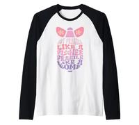 Feminism Not Fragile Like a Flower Like a Bomb Feminist Gift Raglan Baseball Tee