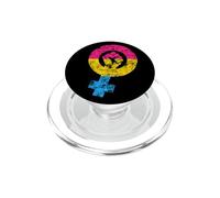 Feminism Pansexual Flag PopSockets PopGrip for MagSafe
