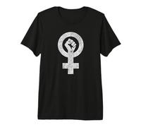 Feminism Symbol Women's Rights Girl Power Gender Equality Premium T-Shirt