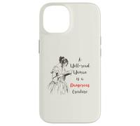 Feminist Bookish Well Read Woman Regency Era Book Lover Case for iPhone 14