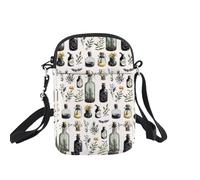 Feminist Crossbody Bag Witchy Feminist Gifts for Women Empower Women Gifts Poison The Patriarchy Apothecary Gift Shoulder Bag