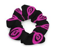 Feminist Female Power Hair Scrunchies for Women Elastic Hair Bands Soft Hair Ties for Styling Gift Christmas Valentine's Day