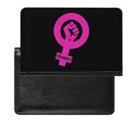 Feminist Female Power Passport Holder Cover Wallet Slim Passport Protector Card Holder Travel Accessories