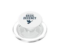 Feminist Feminism Radicalized By Basic Deceny PopSockets PopGrip for MagSafe