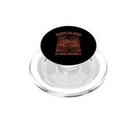 Feminist Feminism Radicalized By Basic Deceny PopSockets PopGrip for MagSafe