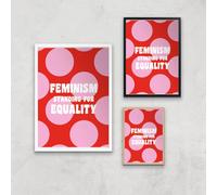 Feminist Feminism Standing For Equality Giclee Art Print - A3 - Print Only