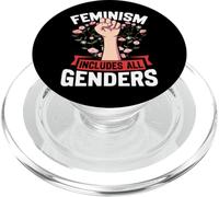 Feminist Fist Feminism Includes All Genders PopSockets PopGrip for MagSafe