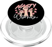 Feminist Fist Nasty Woman PopSockets PopGrip for MagSafe