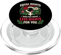 Feminist Flower Floral Equal Rights For Others Does Not Mean PopSockets PopGrip for MagSafe
