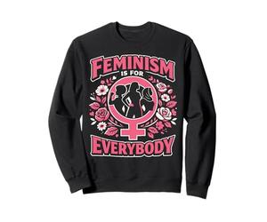 Feminist Flower Floral Feminism Is For Everybody Sweatshirt