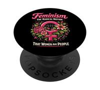 Feminist Flower Floral Feminism The Radical Notion That PopSockets Adhesive PopGrip