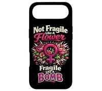 Feminist Flower Floral Not Fragile Like A Flower Fragile Case for iPhone Air