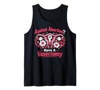 Feminist Flower Floral Uterus Against Abortion? Have A Tank Top