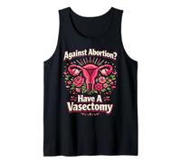 Feminist Flower Floral Uterus Against Abortion? Have A Tank Top