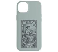 Feminist Gift, Sappho Greek Poet Bookish Dark Academia Case for iPhone 14 Plus