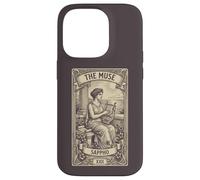 Feminist Gift, Sappho Greek Poet Bookish Dark Academia Case for iPhone 14 Pro