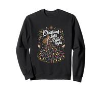 Feminist Holiday Message Anti-Patriarchy Unisex Sweatshirt, Black, Small