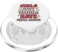 Feminist Just Wanna Have Equal Rights Funny Song Parody PopSockets PopGrip for MagSafe