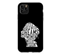 Feminist Little Girls With Dreams Become Women With Vision Case for iPhone 11 Pro Max