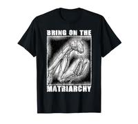 Feminist Matriarchy Praying Mantis Feminism Girl Empowerment T-Shirt