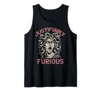Feminist Medusa Justifiably Furious Petrify the Patriarchy Tank Top