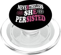 Feminist Nevertheless She Persisted PopSockets PopGrip for MagSafe