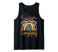 Feminist Rainbow Feminism is for Everybody Tank Top