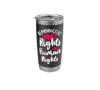 Feminist Reproductive Rights are Human Rights Stainless Steel Insulated Tumbler