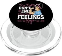Feminist Rosie The Riveter My Rights Don't End Where Your PopSockets PopGrip for MagSafe
