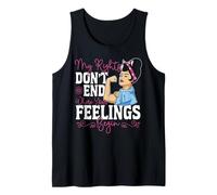 Feminist Rosie The Riveter My Rights Don't End Where Your Tank Top