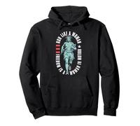 Feminist Runner Run Like A Woman Statue Of Liberty Running Pullover Hoodie