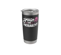 Feminist Smash The Patriarchy Symbol Stainless Steel Insulated Tumbler