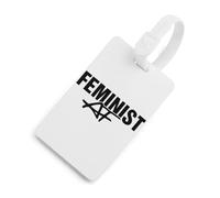 Feminist Travel Luggage Tag Suitcase Identifiers Tags Carryon Backpack