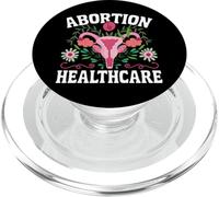 Feminist Uterus Abortion Is Healthcare PopSockets PopGrip for MagSafe