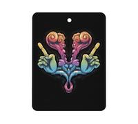 Feminist Uterus Reproductive Rights Car Air Freshener Decorative Hanging Aromatherapy Tablets for Car Trucks Square