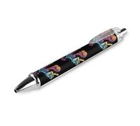 Feminist Uterus Reproductive Rights Retractable Ballpoint Pen Black Ink Ball Point Pen Work Pens 1 PCS