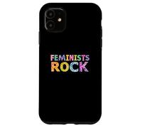 Feminists Rock women's rights equal pay justice vs sexism Case for iPhone 11