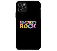 Feminists Rock women's rights equal pay justice vs sexism Case for iPhone 11 Pro Max